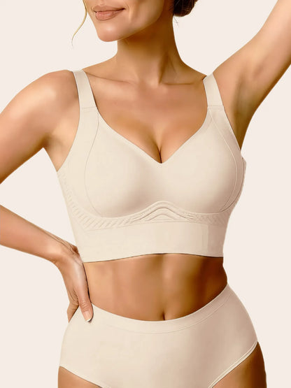 Plus Size Back Fat Smoothing T-Shirt Bra
