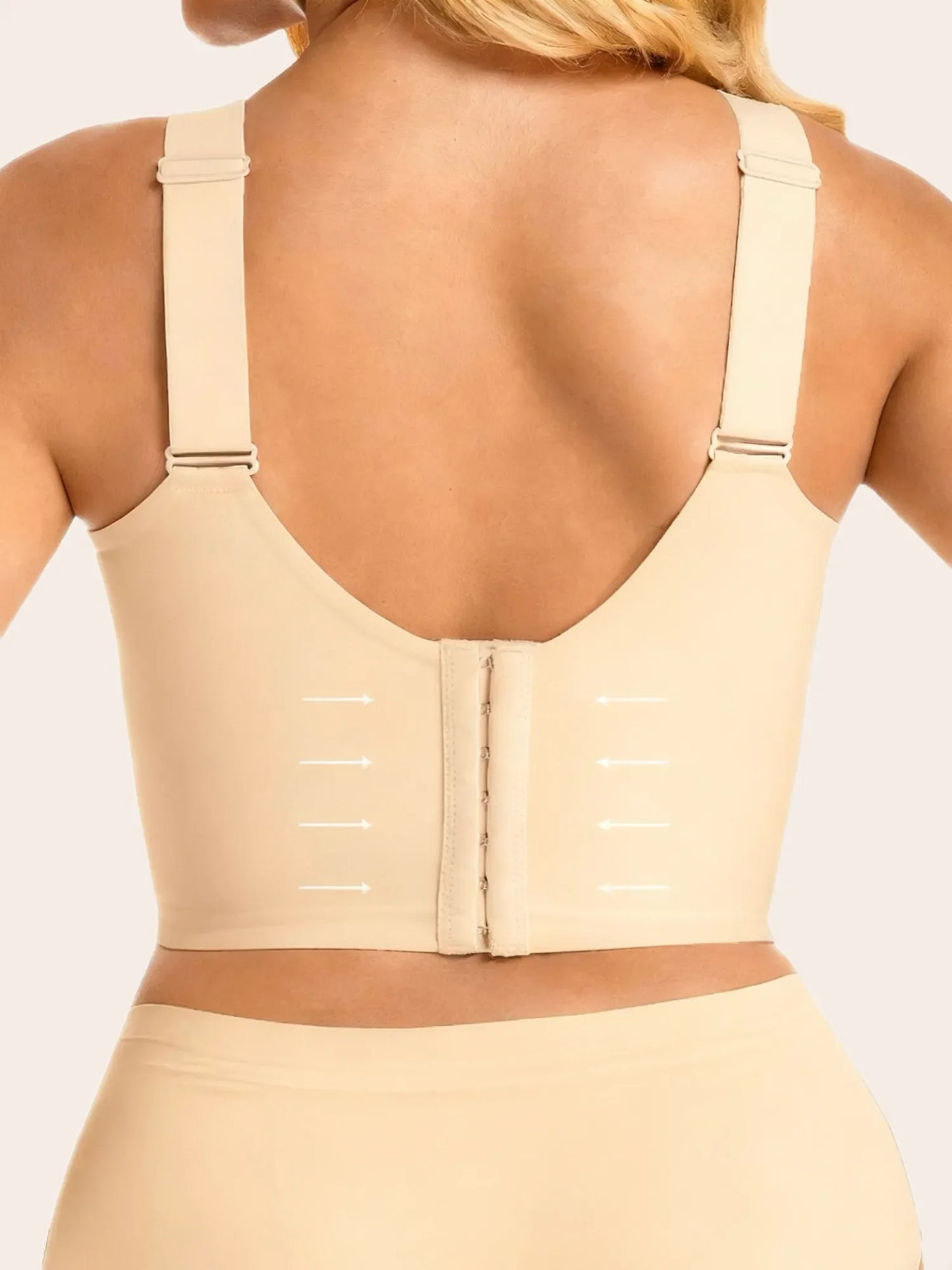 Plus Size Back Fat Smoothing T-Shirt Bra