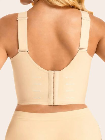 Plus Size Back Fat Smoothing T-Shirt Bra